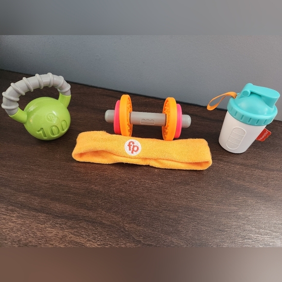 Fisher-Price Other - Colorful Baby Toy Set with Headband